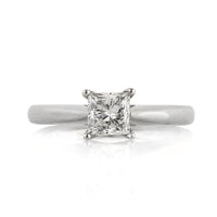 1.01ct Princess Cut Diamond Solitaire Engagement Ring