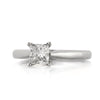 1.01ct Princess Cut Diamond Solitaire Engagement Ring