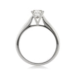 1.01ct Princess Cut Diamond Solitaire Engagement Ring