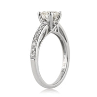 1.35ct Round Brilliant Cut Diamond Engagement Ring