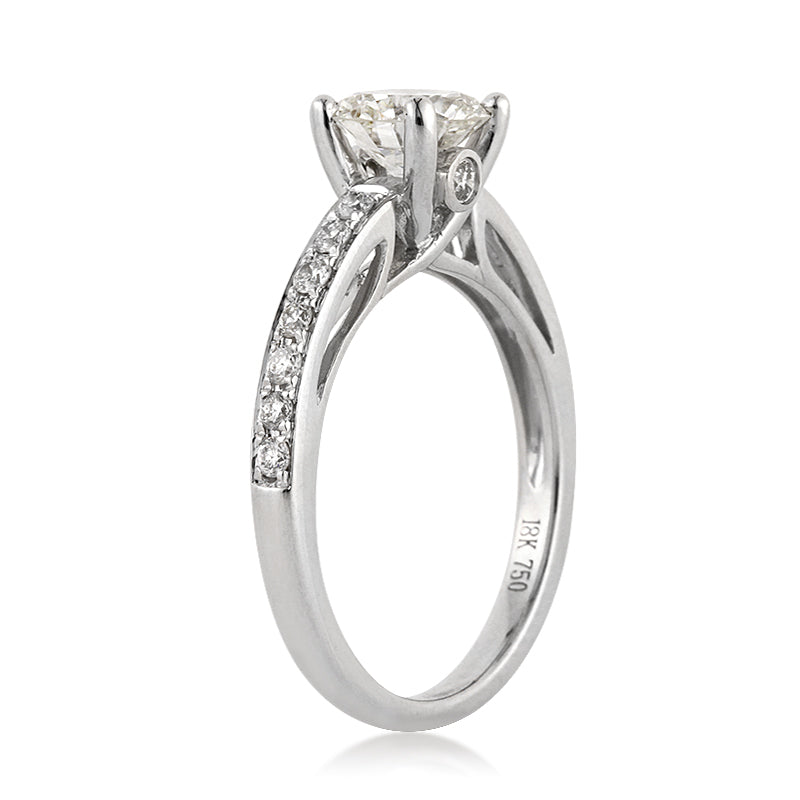 1.35ct Round Brilliant Cut Diamond Engagement Ring