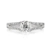 1.35ct Antique Cushion Brilliant Diamond Engagement Ring