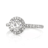 1.70ct Round Brilliant Cut Diamond Engagement Ring