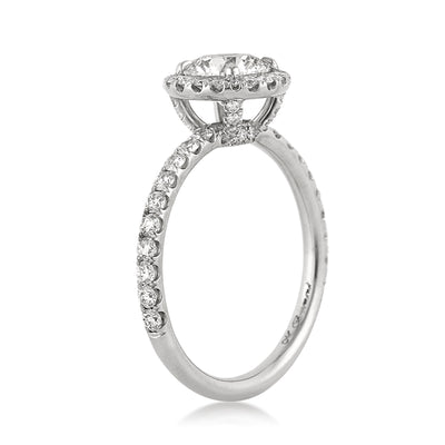 1.70ct Round Brilliant Cut Diamond Engagement Ring