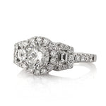 2.20ct Round Brilliant Cut Diamond Engagement Ring
