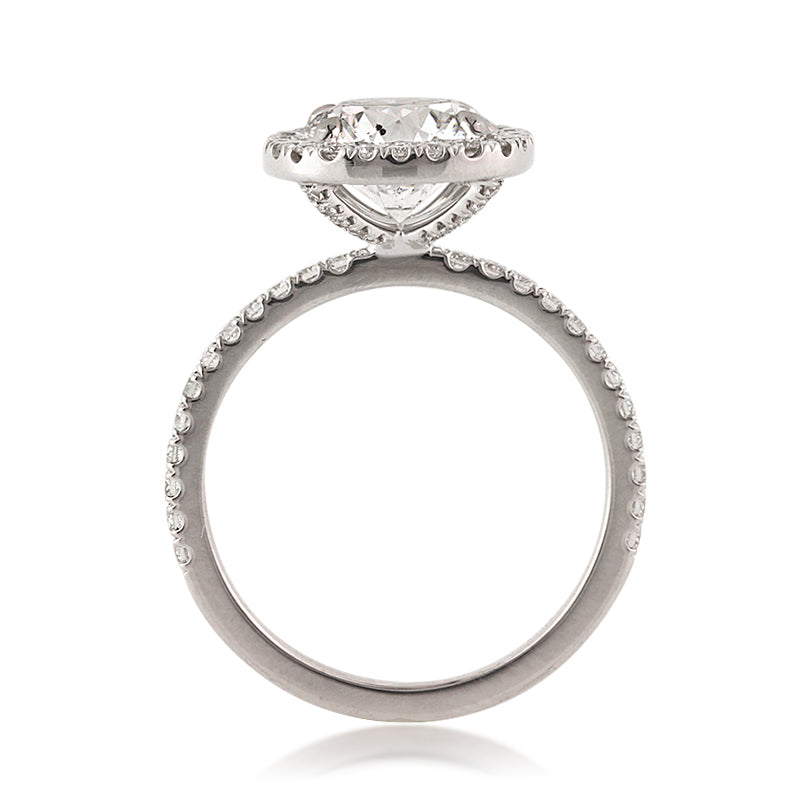 2.59ct Round Brilliant Cut Diamond Engagement Ring