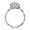 2.77ct Radiant Cut Diamond Engagement Ring