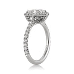 2.17ct Pear Shaped Diamond Engagement Ring