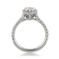 2.17ct Pear Shaped Diamond Engagement Ring