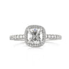 1.55ct Old Mine Cut Diamond Engagement Ring