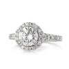 2.18ct Round Brilliant Cut Diamond Engagement Ring