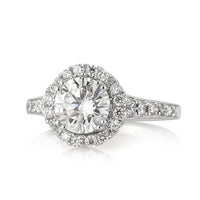 2.18ct Round Brilliant Cut Diamond Engagement Ring