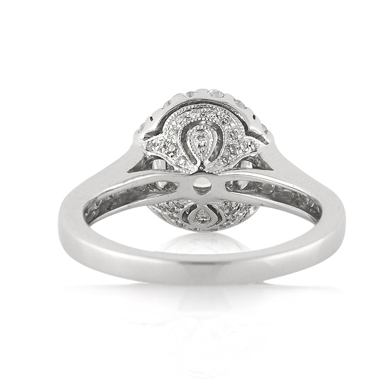 2.18ct Round Brilliant Cut Diamond Engagement Ring