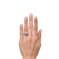 2.18ct Round Brilliant Cut Diamond Engagement Ring