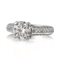 2.68ct Round Brilliant Cut Diamond Engagement Ring