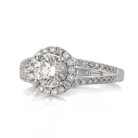 1.71ct Round Brilliant Cut Diamond Engagement Ring