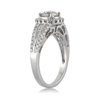 1.71ct Round Brilliant Cut Diamond Engagement Ring