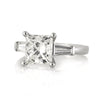 3.58ct Princess Cut Diamond Engagement Ring