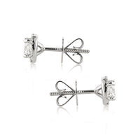 1.36ct Cushion Cut Diamond Stud Earrings