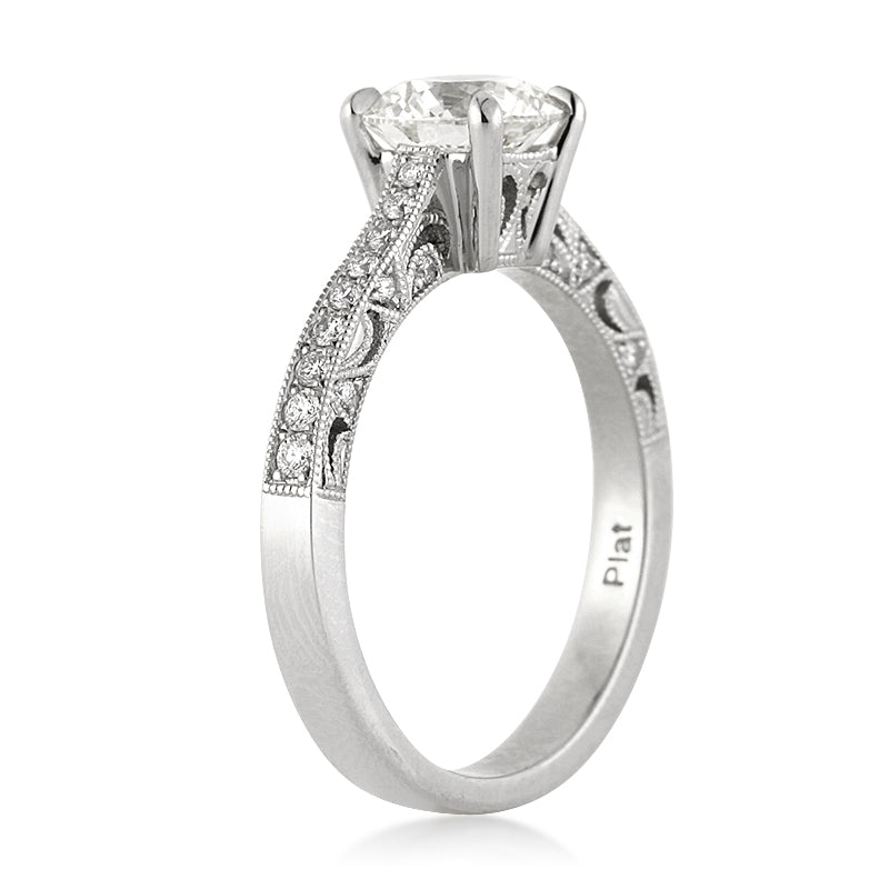 1.51ct Round Brilliant Cut Diamond Engagement Ring