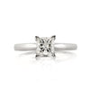 1.01ct Princess Cut Diamond Solitaire Engagement Ring