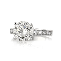 4.47ct Round Brilliant Cut Diamond Engagement Ring