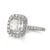3.47ct Cushion Cut Diamond Engagement Ring