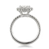 3.47ct Cushion Cut Diamond Engagement Ring