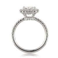 3.47ct Cushion Cut Diamond Engagement Ring