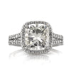 4.82ct Cushion Cut Diamond Engagement Ring