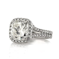 4.82ct Cushion Cut Diamond Engagement Ring