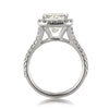 4.82ct Cushion Cut Diamond Engagement Ring