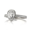 1.93ct Pear Shaped Diamond Engagement Ring
