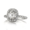 3.20ct Cushion Cut Diamond Engagement Ring