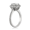 3.20ct Cushion Cut Diamond Engagement Ring