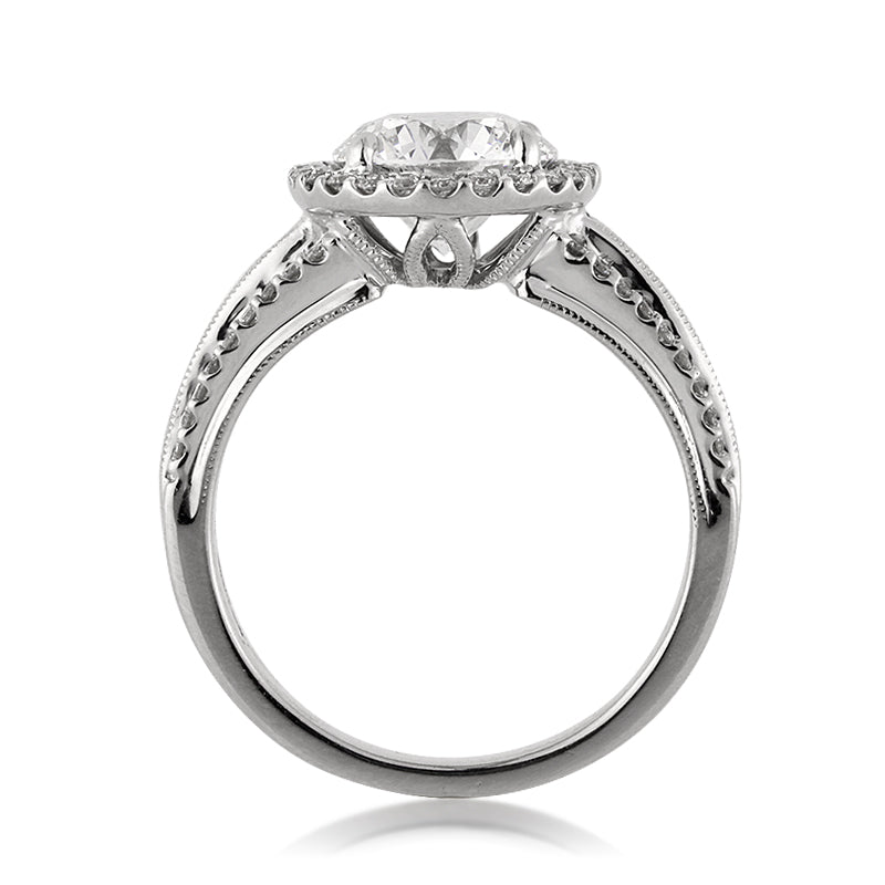 2.77ct Round Brilliant Cut Diamond Engagement Ring