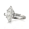 3.33ct Marquise Cut Diamond Engagement Ring
