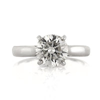 1.96ct Round Brilliant Cut Diamond Solitaire Engagement Ring