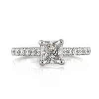 1.41ct Princess Cut Diamond Engagement Ring