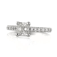 1.41ct Princess Cut Diamond Engagement Ring