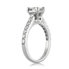 1.41ct Princess Cut Diamond Engagement Ring