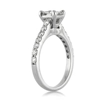 1.41ct Princess Cut Diamond Engagement Ring