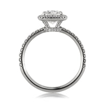 2.21ct Cushion Cut Diamond Engagement Ring
