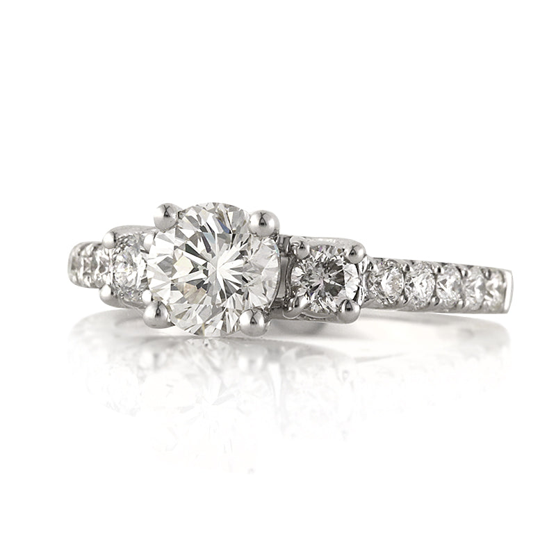 1.61ct Round Brilliant Cut Diamond Engagement Ring