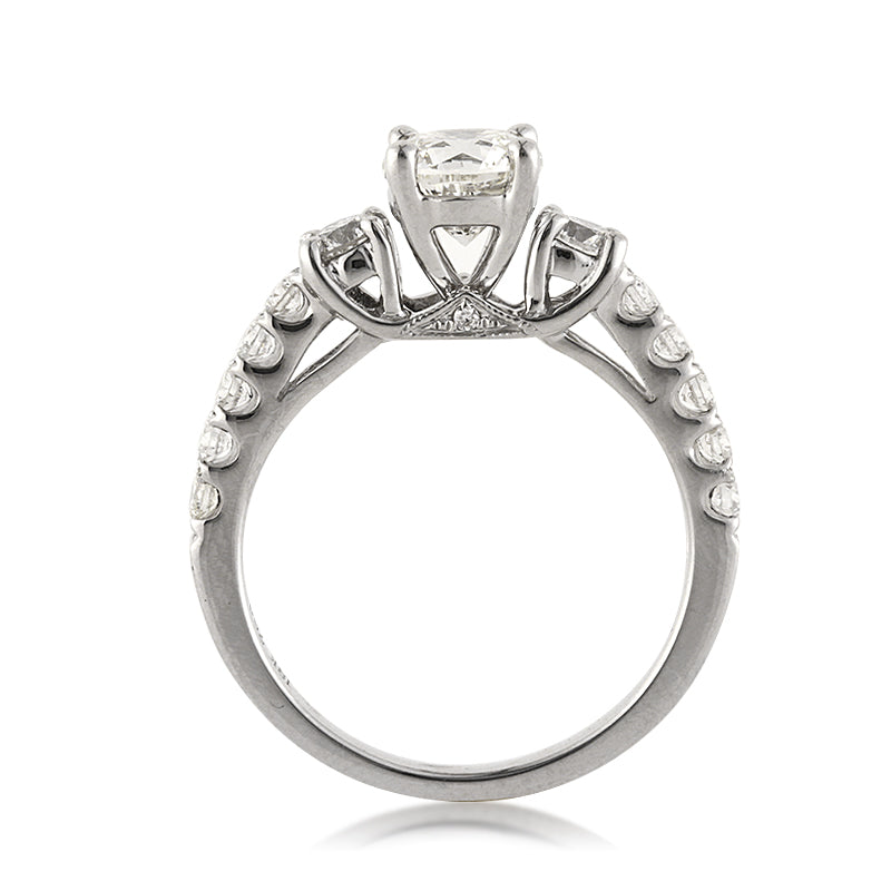 1.61ct Round Brilliant Cut Diamond Engagement Ring