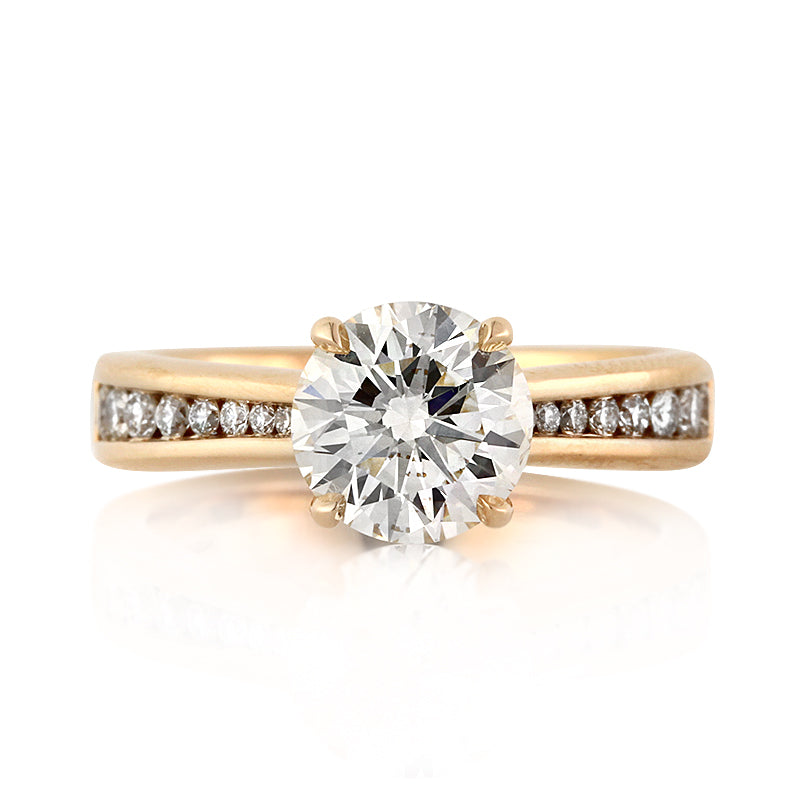 2.22ct Round Brilliant Cut Diamond Engagement Ring