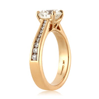 2.22ct Round Brilliant Cut Diamond Engagement Ring