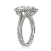 3.01ct Pear Shaped Diamond Engagement Ring