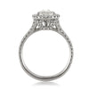 3.01ct Pear Shaped Diamond Engagement Ring