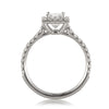 1.72ct Princess Cut Diamond Engagement Ring